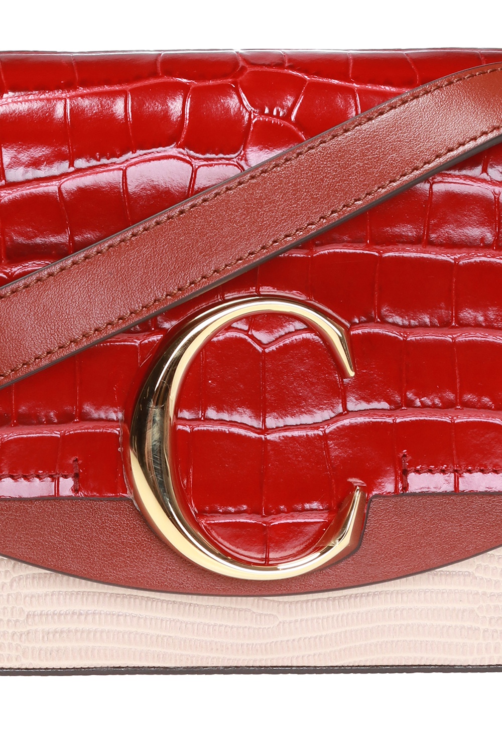 Red 'Chloé C' shoulder bag Chloé - Vitkac Canada